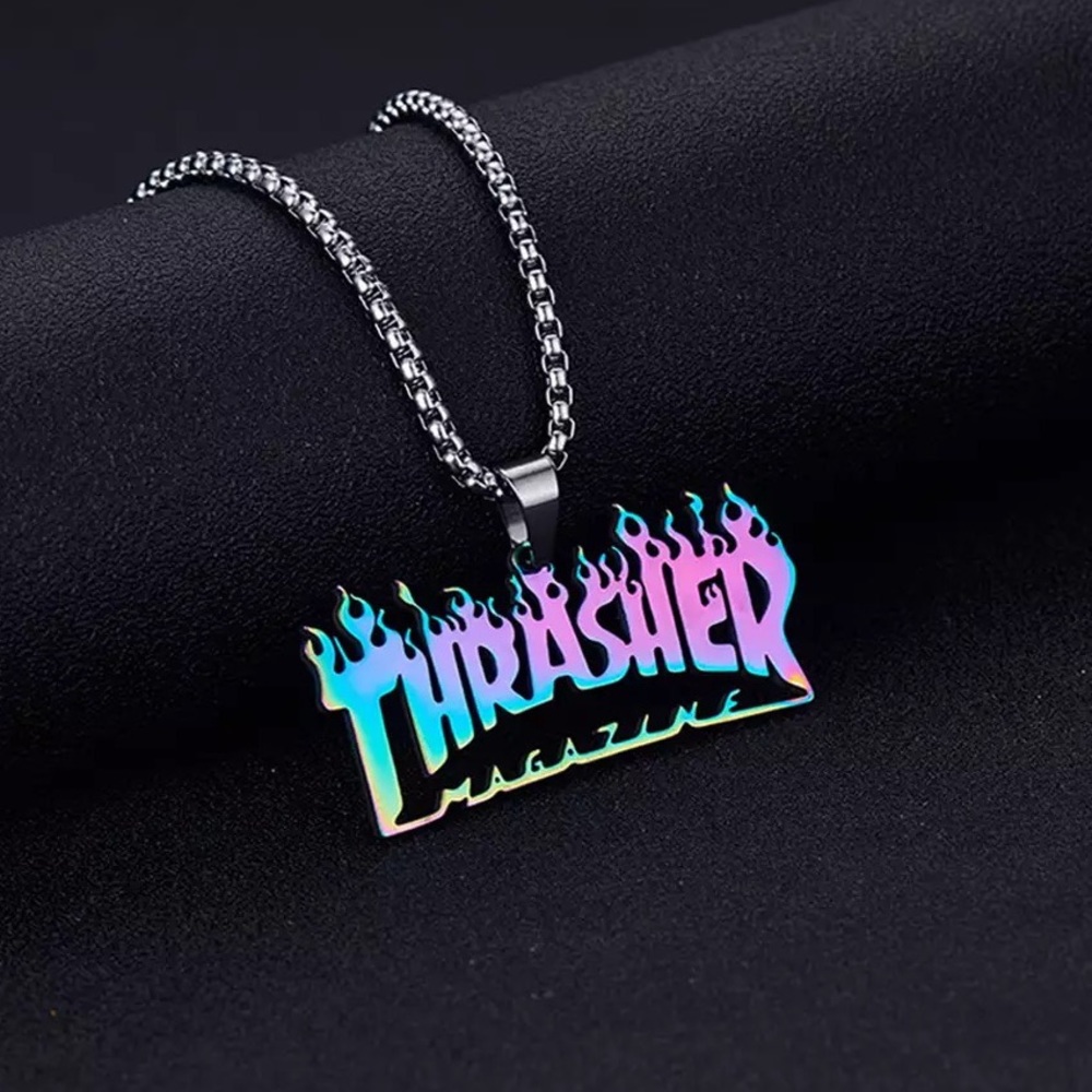 Thrasher Magazine Necklace Pendant 🔥